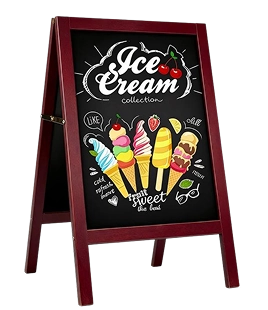 chalkboard‑a‑board‑with‑magnetic‑poster‑holder-product-img